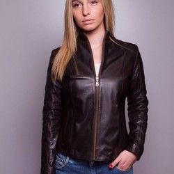 Ženska kožna jakna - model-43