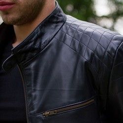 Muška kožna jakna - model-27