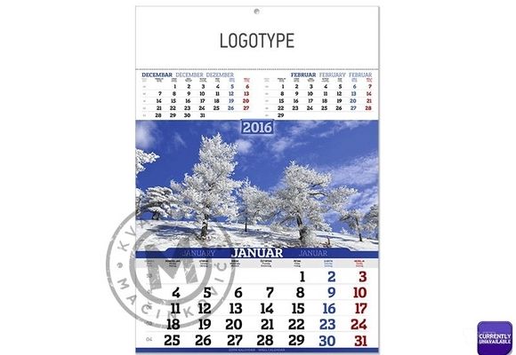 Kalendar Priroda VI