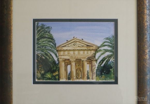Bojan Stricevic - Akvarel slika Malta - Galerija Spanac