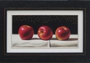 Milan Vasiljević - Ulje na platnu Tri jabuke - Galerija Španac