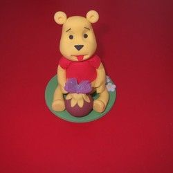 Figurica za tortu Winnie Pooh - Rođendanac ukrasi za torte