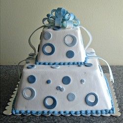 Svečana torta plavo belo