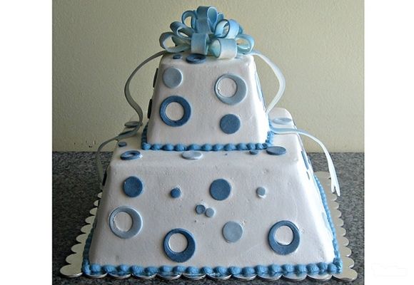 Svečana torta plavo belo