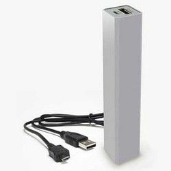 Dodatna baterija (backup) 2600MAH/1A/, USB&USB micro kabl, siva - Lajtnet - prodaja iphone telefona