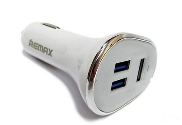 Auto punjač REMAX 3 USB 6.3A  - Lajtnet - Servis i prodaja novih Apple uređaja