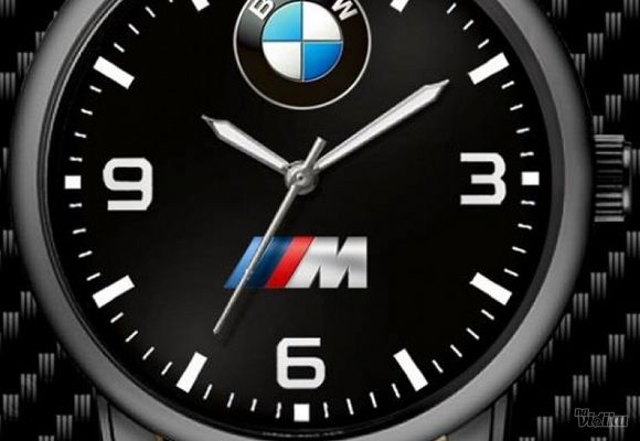 Reklamni sat sa znakom auta BMW 4