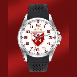 Reklamni sat sa znakom kluba Crvena Zvezda 3