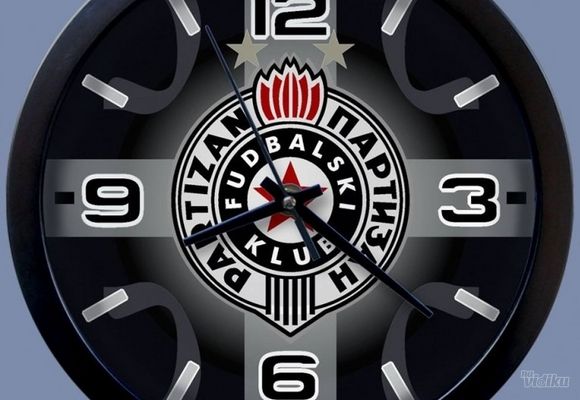 Reklamni zidni satovi Partizan