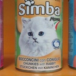 Simba hrana za mačke u konzervi od različitih vrsta mesa