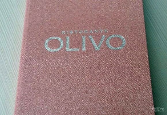 Izrada jelovnika za restoran Olivo