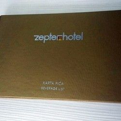 Izrada karte pica za Zepter Hotel