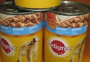Pedigree Junior hrana za pse u konzervi sa komadićima pieltine u sosu