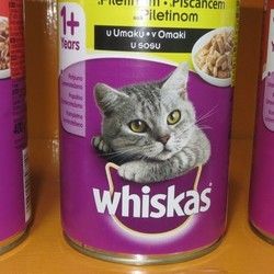 Whiskas hrana za mačke u konzervi sa mesom u sosu