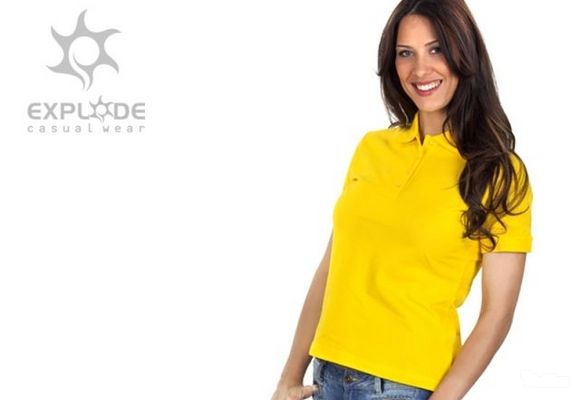 Ženska polo majica Sunny žuta - Jovšić Printing Centar