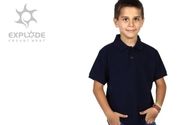 Dečija majica Azzurro Kids crna - Jovšić Printing Centar