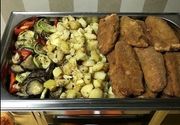 Ketering - meso, krompir i grilovano povrće