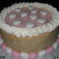 Okrugla rozen torta