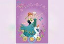 Dečiji tepih Frozen - Anna, Elsa i Olaf