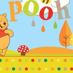 Dečije zavese Winnie The Pooh