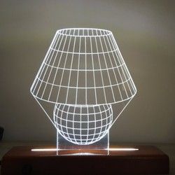 3D Lampe sa gravurom po zelji 1