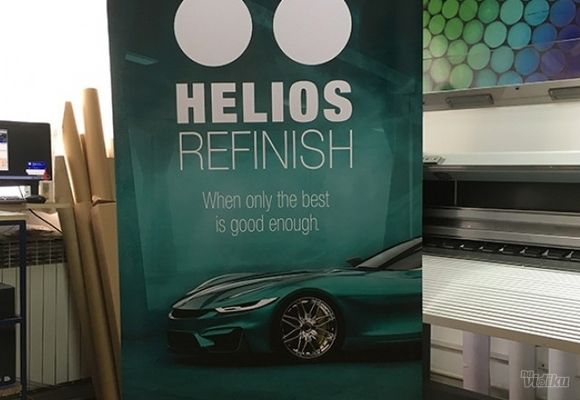 Roll Up baneri za reklamu proizvoda za automobile
