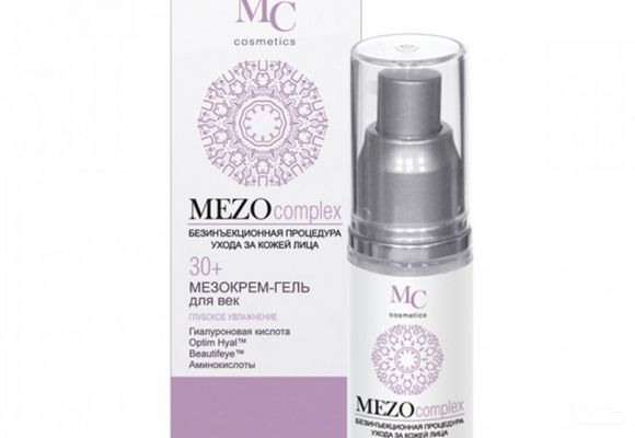 MezoKREMA-GEL za očne kapke za Dubinsku hidrataciju 30+ "MEZOcomplex" , 30 ml