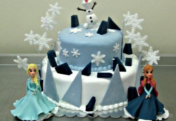 Dečija torta crtani film Frozen