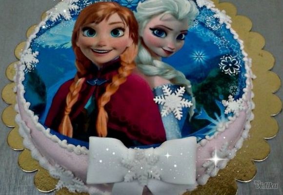 Dečija torta Zaleđeno kraljestvo (Frozen)