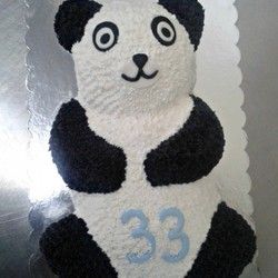 Panda dečija torta