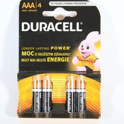 Duracell Alkalne baterije AAA 1.5V
