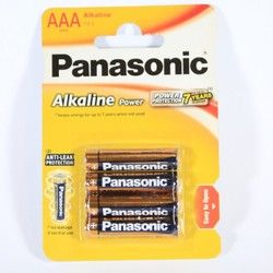 Panasonic Alkalne baterije AAA 1.5V