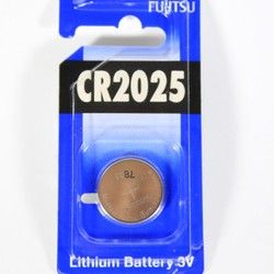 Fujitsu Litijumska baterija CR2025 3V
