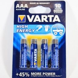 Varta baterije Alkalne AAA 1,5V - Baterije za aparate za šećer