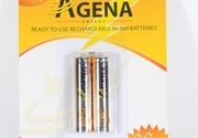 Baterije za fiksne telefone Agena AAA punjive baterije 1,2v, 750mAh