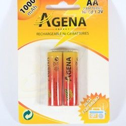 Agena punjiva baterija AA, 1,2V, 1000mAh