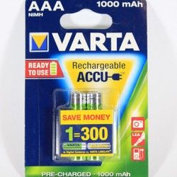 Varta AAA punjive baterije 1,2v, 1000mAh