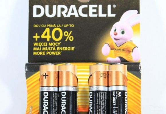 Alkalne baterije AA, 1,5V Duracell