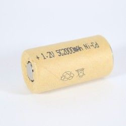 Industrijska baterija za usisivač 1,2v, SC 2000mAh