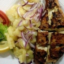 Pečenje ribe - Škarpina na žaru - Ribarnica Milanovic - Padina