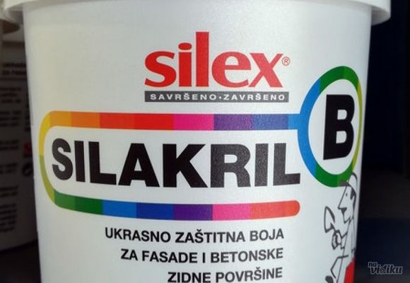 Prodaja boja za beton Silex