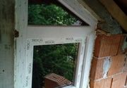 PVC prozor za potkrovlje sa ugaonim delom