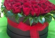 Box-evi sa ružama - 51 crvena ruža u box-u