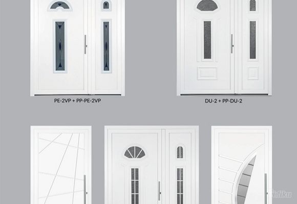 PVC inox paneli za vrata
