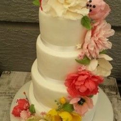 Svadbena torta Šareno cveće