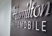 Alubond reklame za Hamilton Automobile
