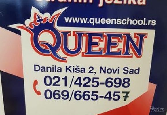 Flajer queen english of school
