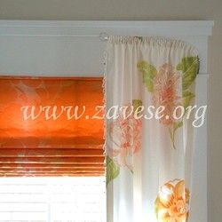 Rimske zavese narandzaste