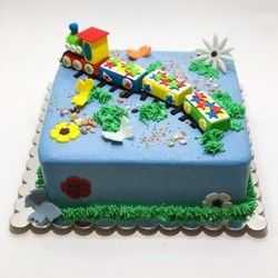 Ćuf-ćuf decija torta lokomotiva
