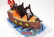 Gusarski brod decija torta